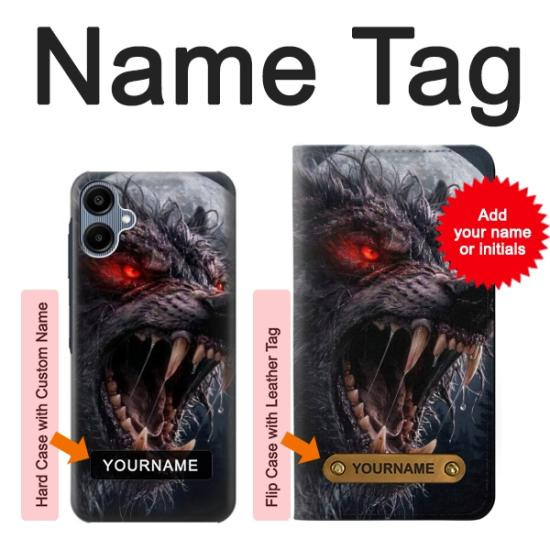 S4094 Wolf Moonlight Fantasy Art Case For Samsung Galaxy A06